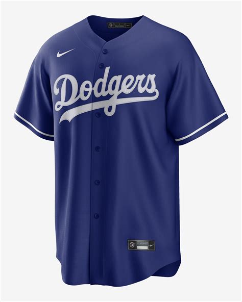 dodgers nike replica black blue jersey - mens|nike dodgers jersey.